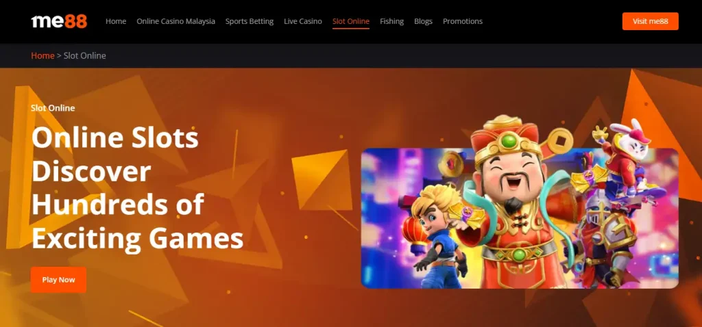 me88 game navigation showing casino and betting categories
